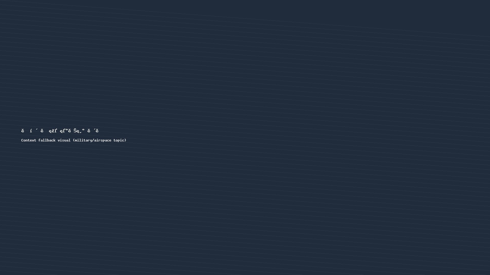 서해 상공 군용기 이슈